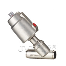 SIT Threaded air control pneumatic stainless steel angle seat valve